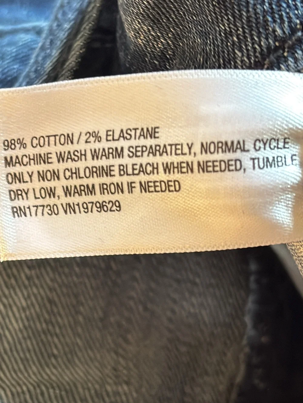 🚘 🆕Goodfellow & Co Men’s total flex slim fit Dark Blue Slim Straight Jeans 40X32